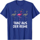 Be Different Mut Flamingo Crazy Dance , black T-Shirt - T-Shirt | Royal