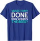 Funny Vasectomy Survivor Where's The Beer T-Shirt - T-Shirt | Royal