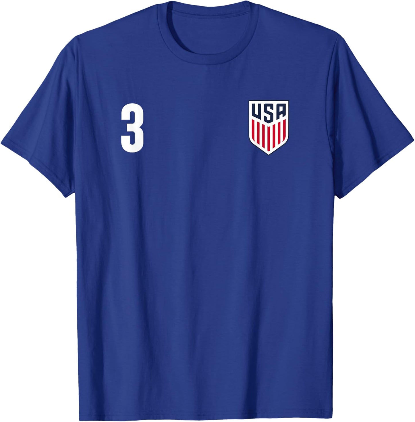 Officially Licensed US Soccer Chris Richards, Legacy #3 T-Shirt - T-Shirt | Royal