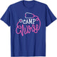 Camp Nurse Funny summer camp nursing Department Nurse T-Shirt - T-Shirt | Royal