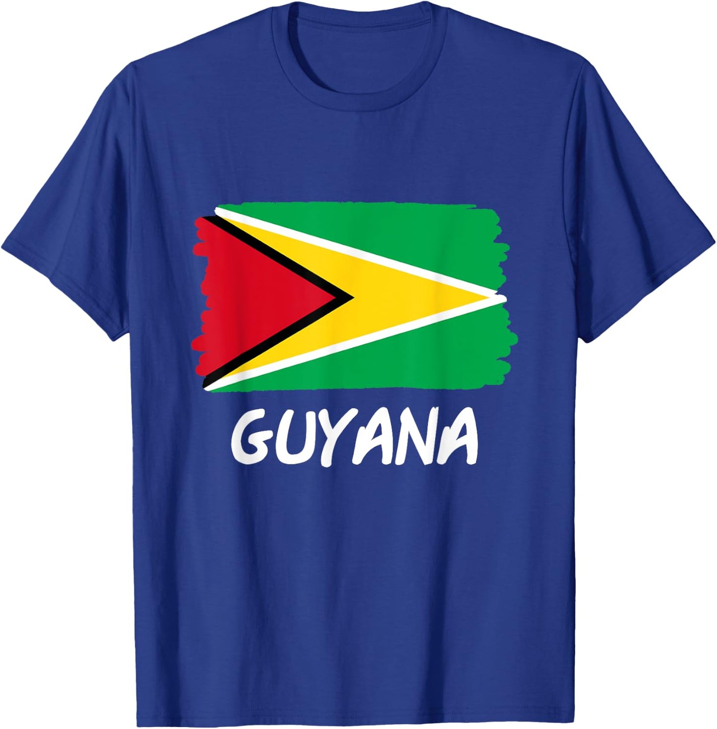 Guyana Flag T-Shirt - T-Shirt | Royal