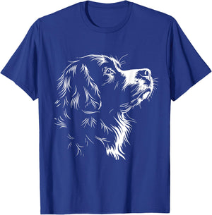 Bernese Mountain Dog Face Graphic Design Women Girls Kids T-Shirt - T-Shirt | Royal
