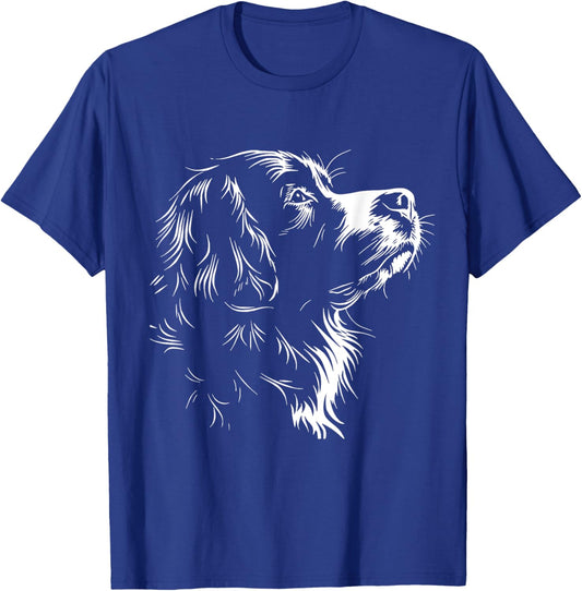 Bernese Mountain Dog Face Graphic Design Women Girls Kids T-Shirt - T-Shirt | Royal