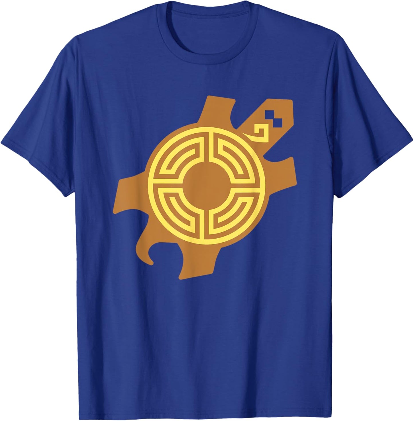 Turtle Hopi Native American strength symbol T-Shirt - T-Shirt | Royal
