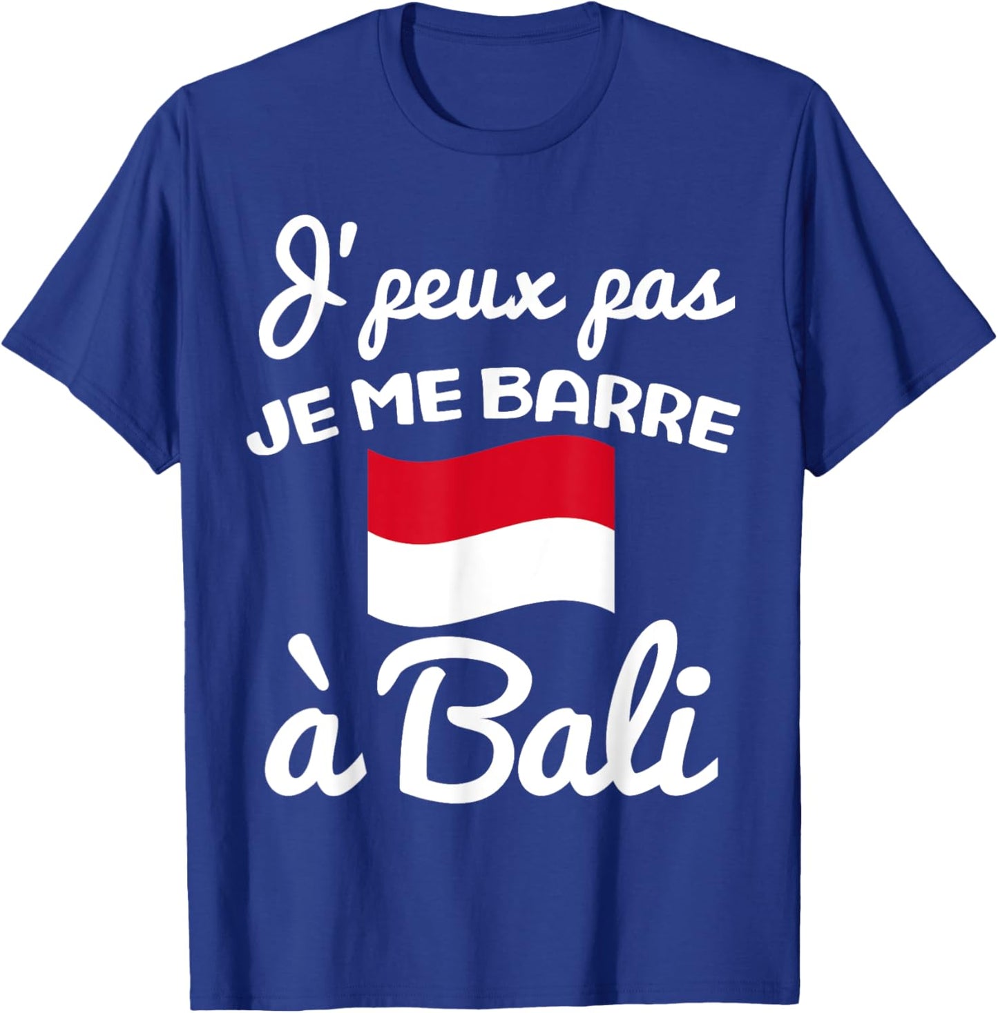 I can not I bar in Bali gift travel indonesia , Black, S T-Shirt - T-Shirt | Royal