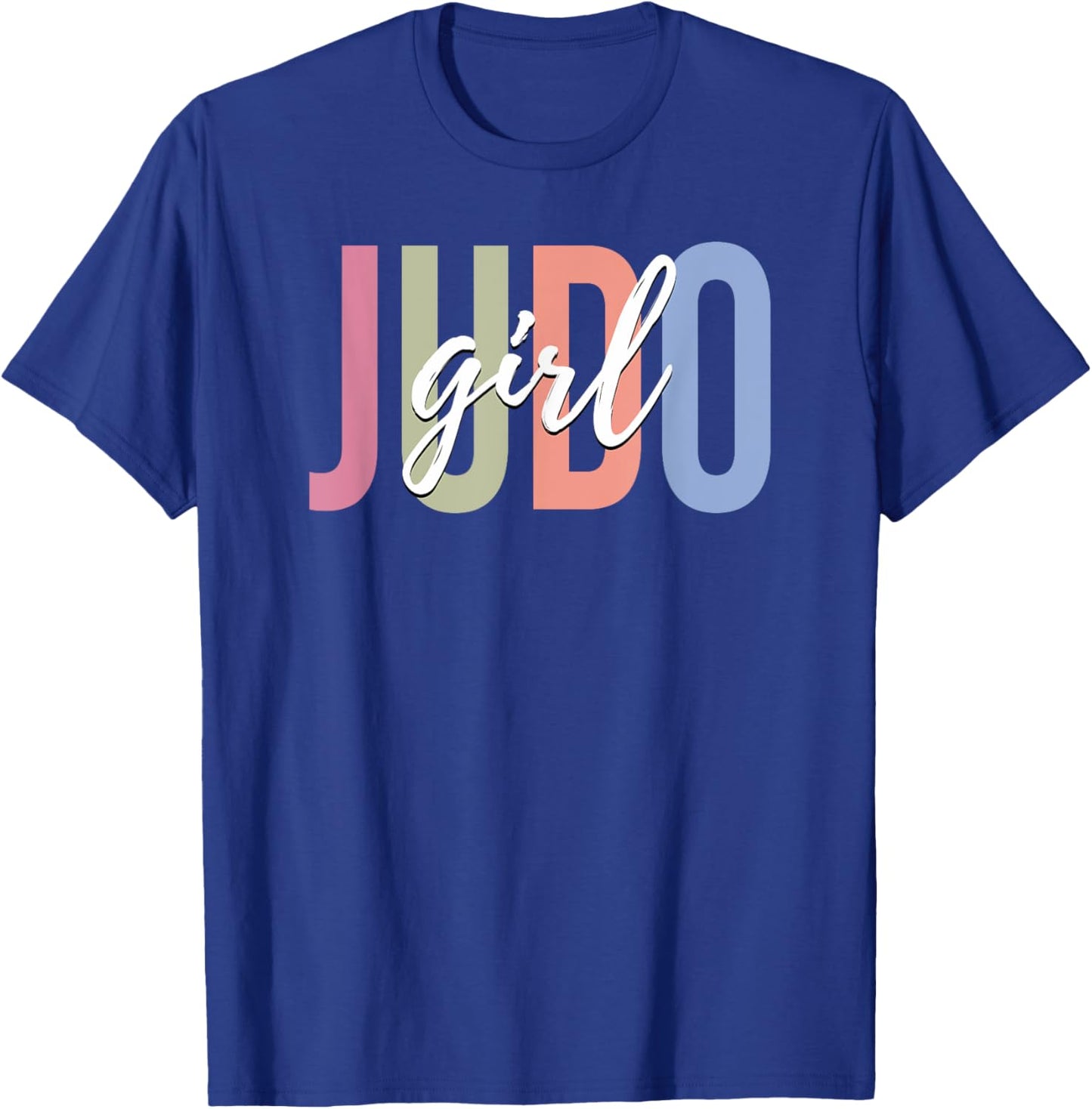Judo Girl Martial Arts MMA T-Shirt - T-Shirt | Royal