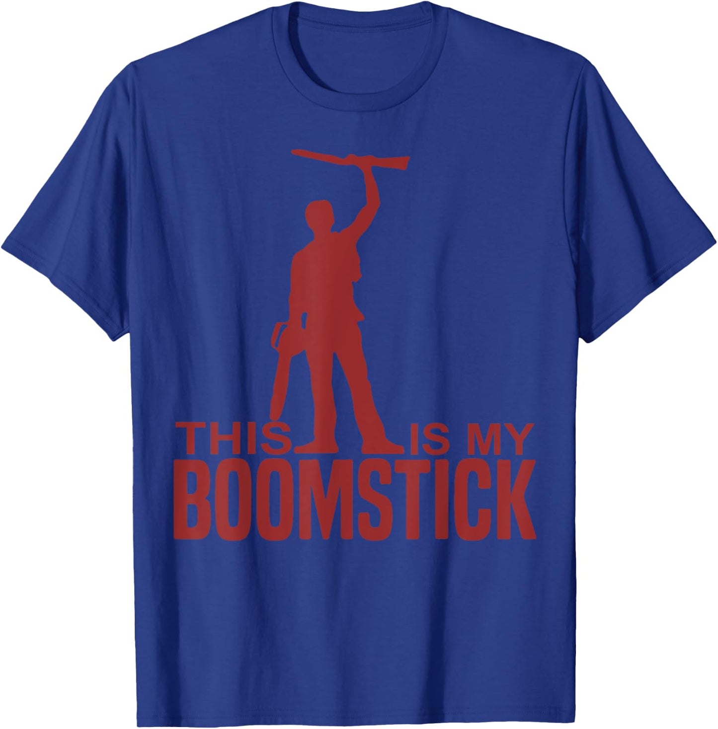 This Is My Boomstick Shotgun Chainsaw Dead Evil Halloween T-Shirt - T-Shirt | Royal
