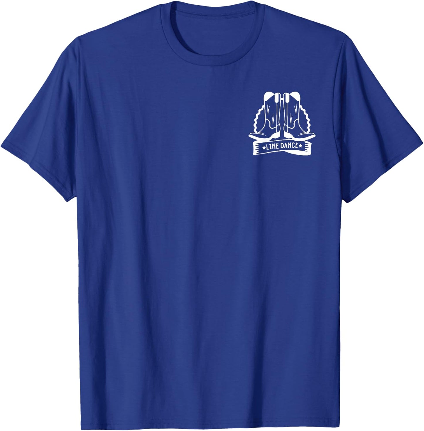 Leben Liebe Line Dance Cowgirl Country Tanzgruppe Linedance T-Shirt - T-Shirt | Royal