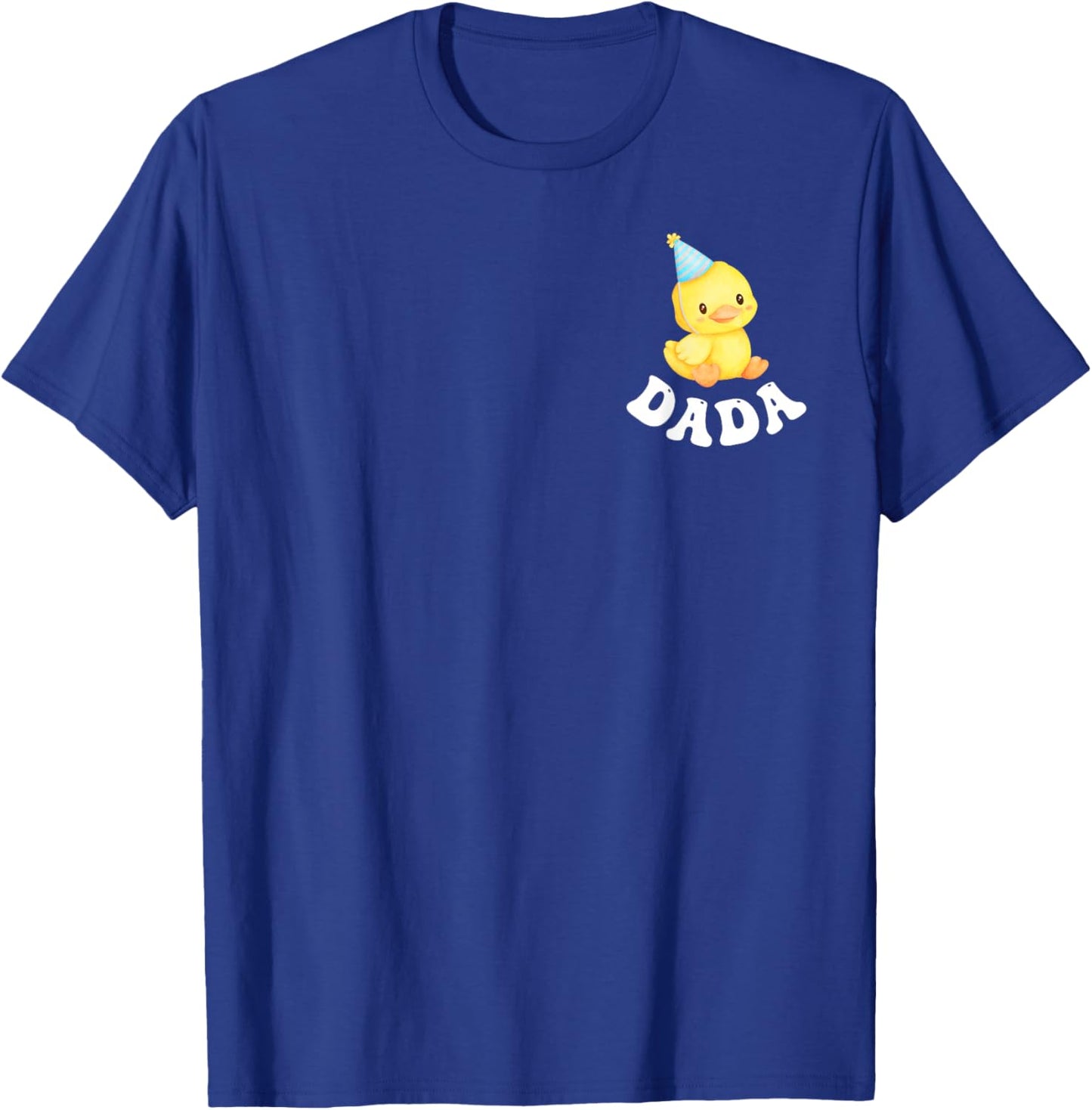 Dada Duck 1st Birthday Rubber Duck Family Matching Party T-Shirt - T-Shirt | Royal