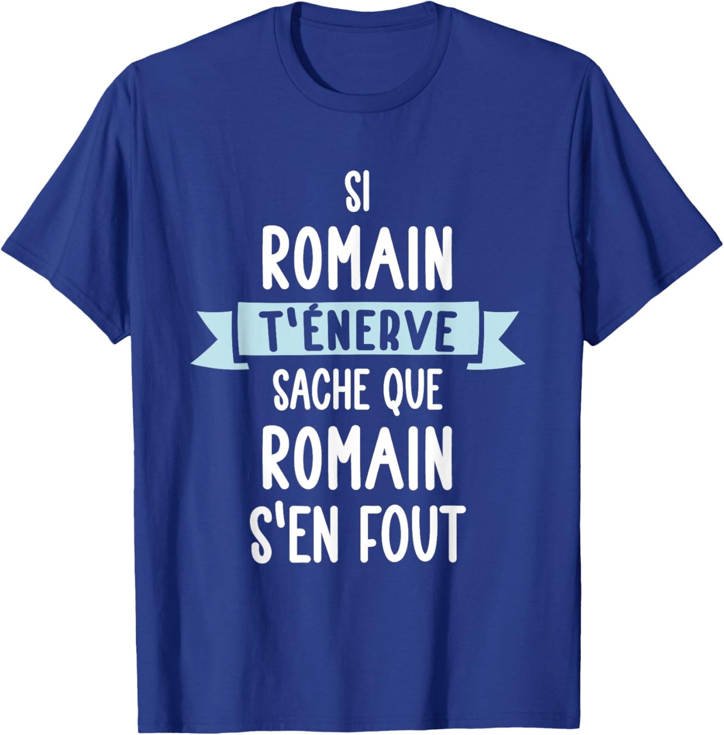 Gift Man Humour Name Personalized Roman , Black, S T-Shirt - T-Shirt | Royal