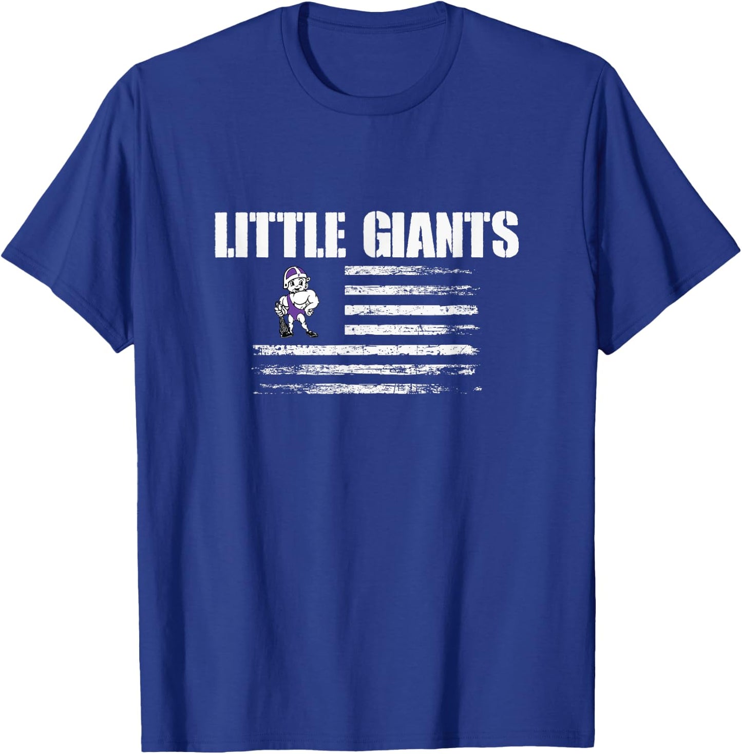 Logo USA Flag Pride HS T-Shirt - T-Shirt | Royal