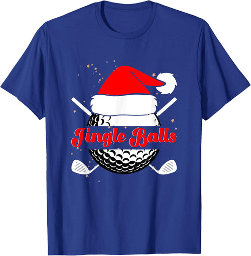 Jingle Balls Funny Golfing Christmas Golf Ball