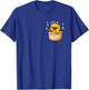 Duck In Pocket Funny Cute Yellow Duck Lover T-Shirt - T-Shirt | Royal