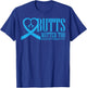 Save The Butts for Colon/Rectal/Anal Cancer T-Shirt - T-Shirt | Royal