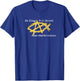 AnarchoChristian - No King But Christ - Anarchist Jesus Fish T-Shirt - T-Shirt | Royal