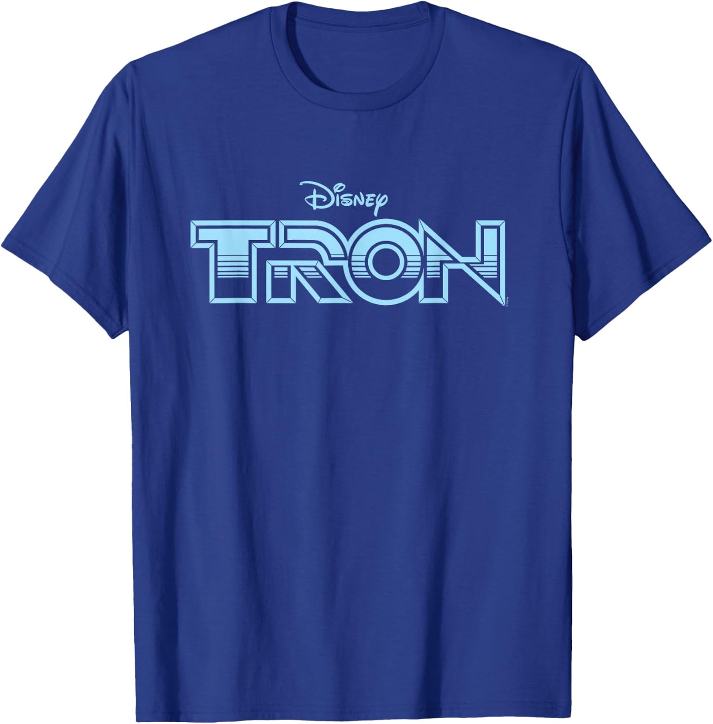 Disney TRON Official 1982 Original Movie Logo , Black, S T-Shirt - T-Shirt | Royal