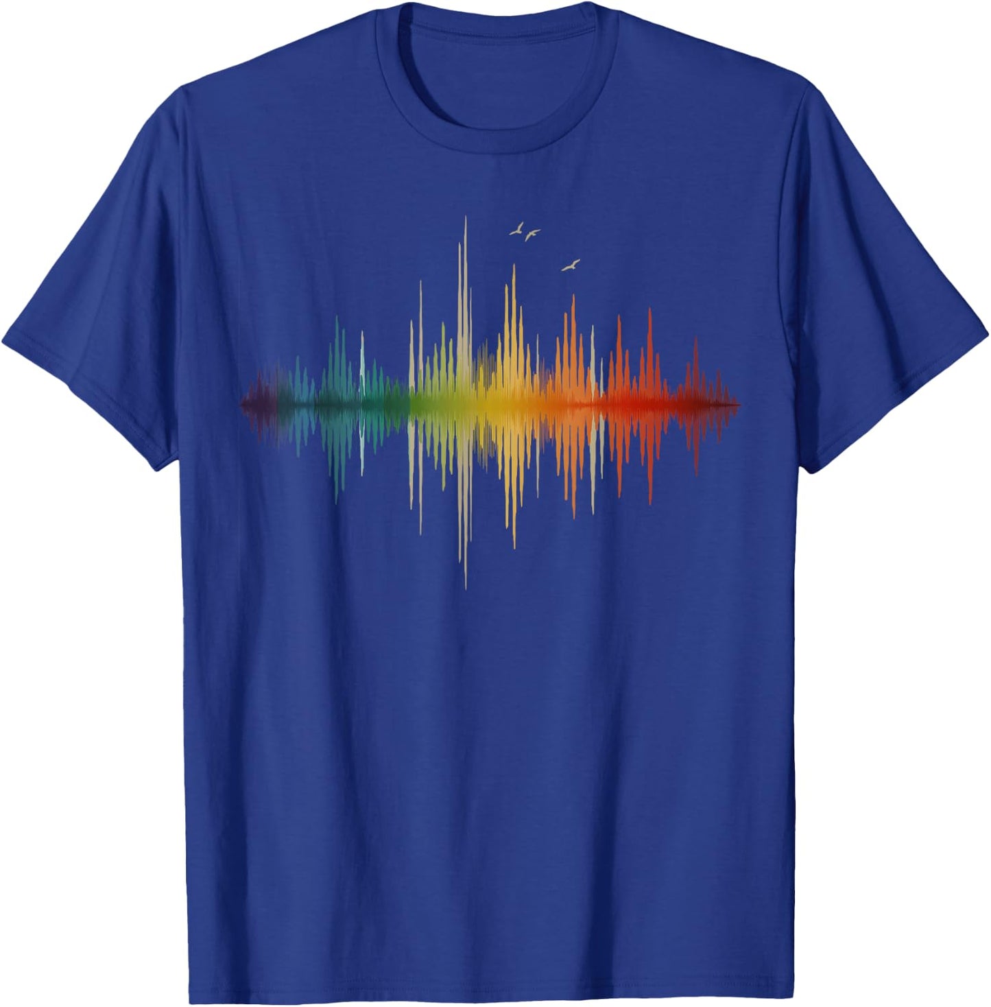 Rainbow City Soundwave T-Shirt - T-Shirt | Royal