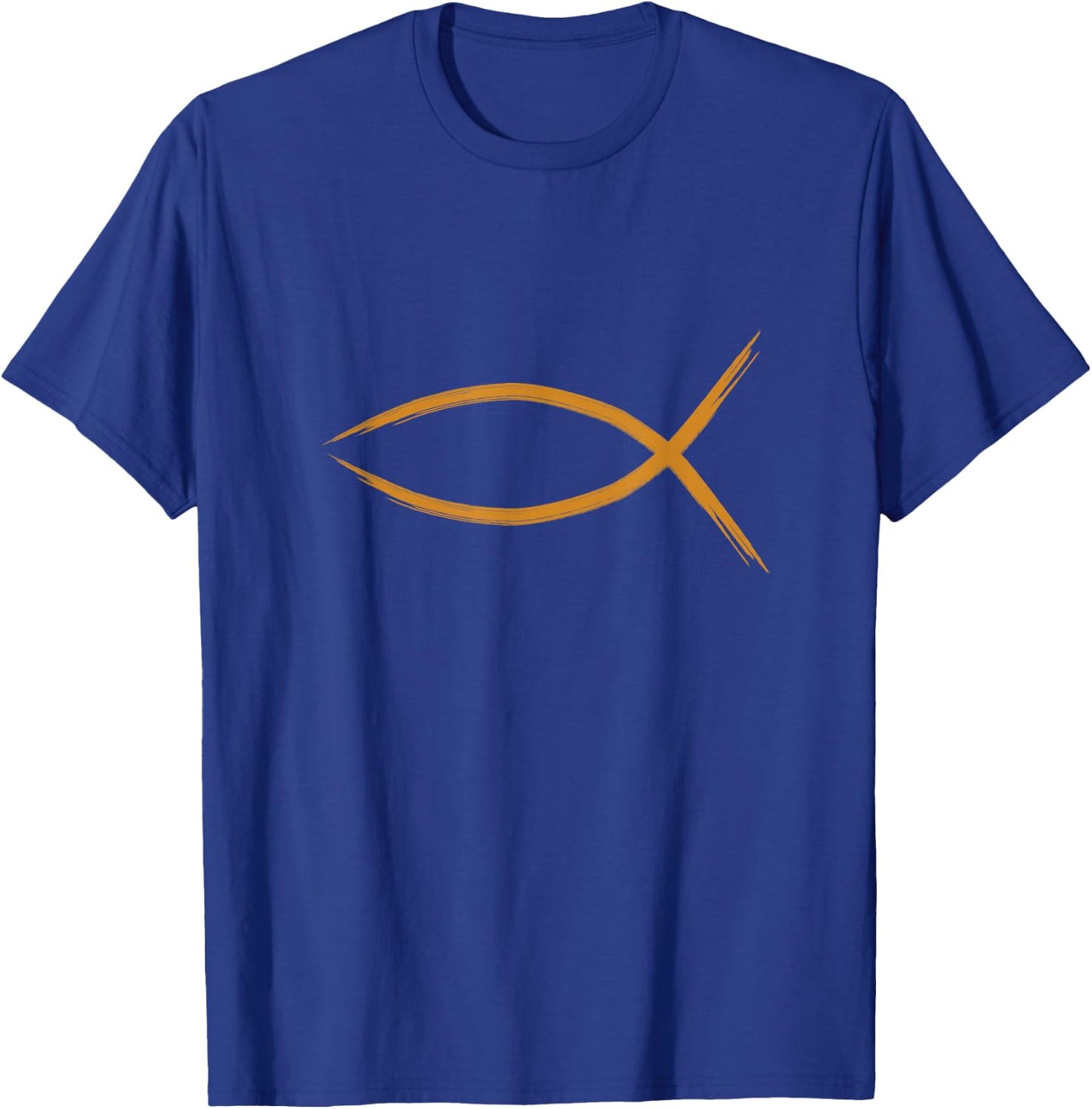 Ichthys Fisch Christentum T-Shirt - T-Shirt | Royal