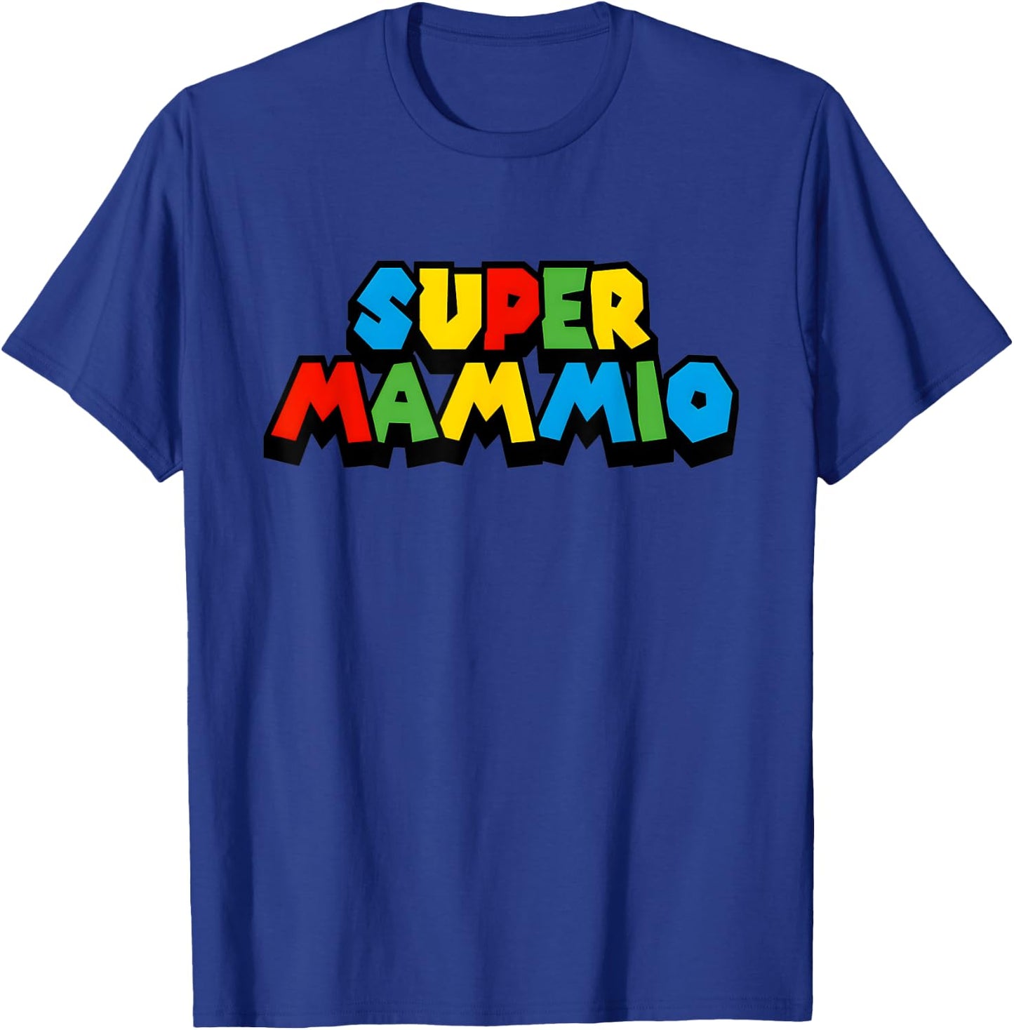 Gamer Mama Super Gamer Mammio T-Shirt - T-Shirt | Royal
