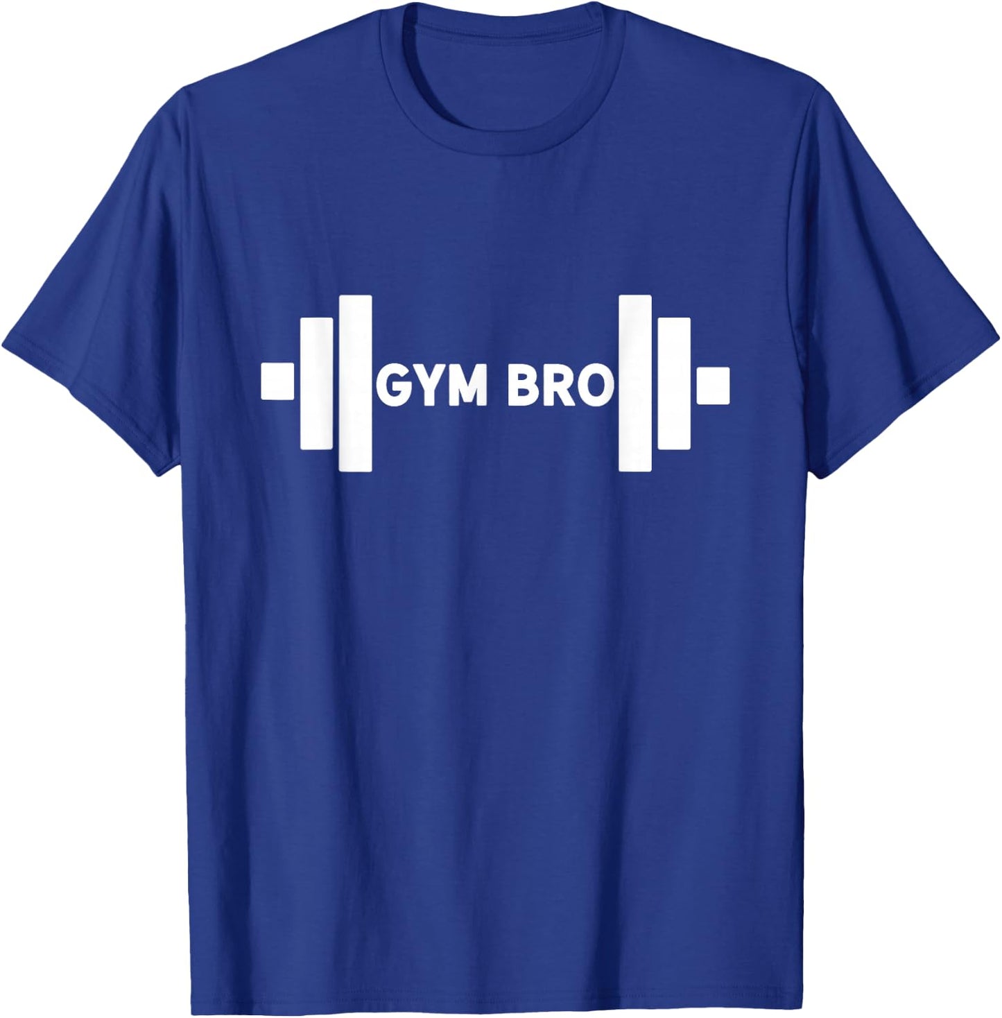 GYM BRO Gym Rat Workout Gains Heavy Lifting Muscle Build T-Shirt - T-Shirt | Royal