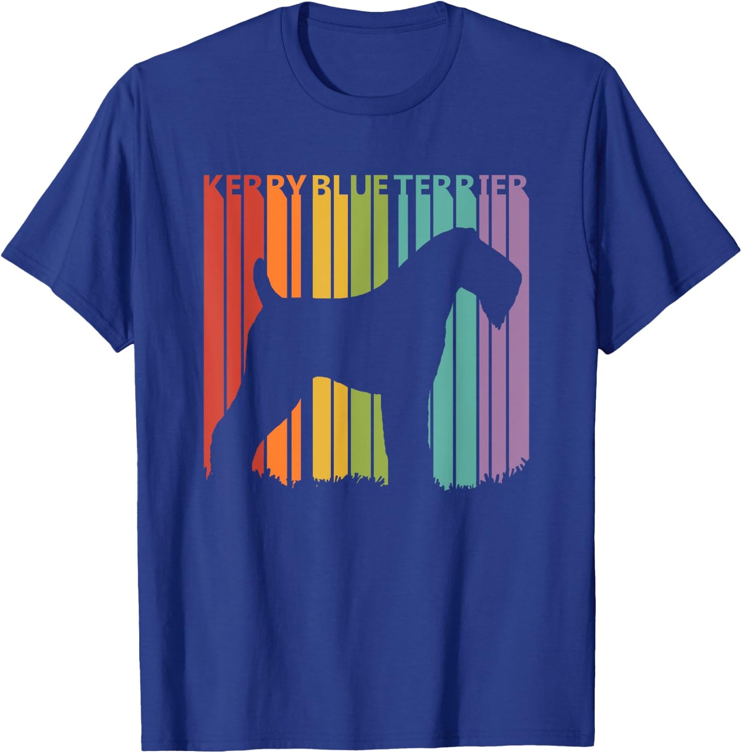 Kerry Blue Terrier Shirt - Kerry Blue Terrier Dog Women Girls Kids T-Shirt - T-Shirt | Royal