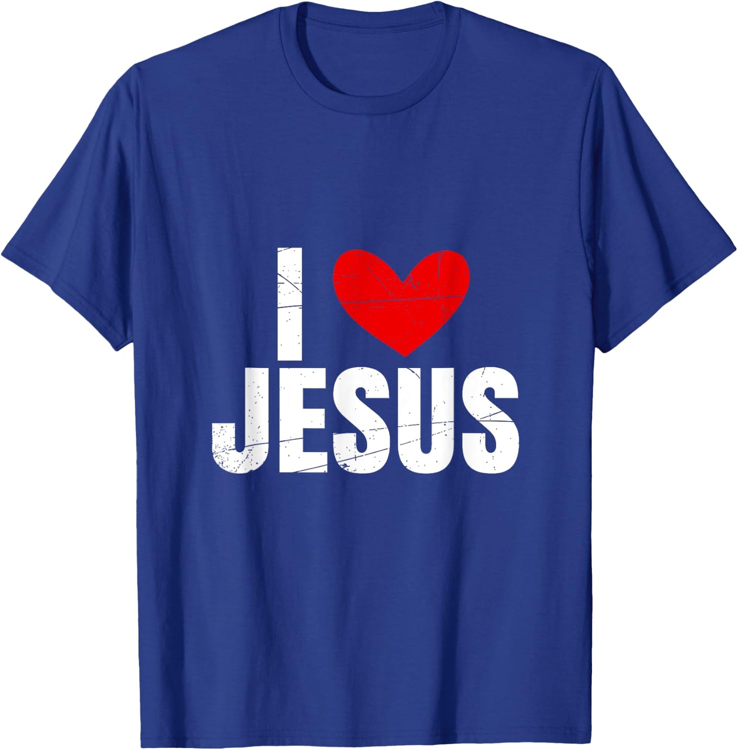 I Heart Jesus T-Shirt - T-Shirt | Royal