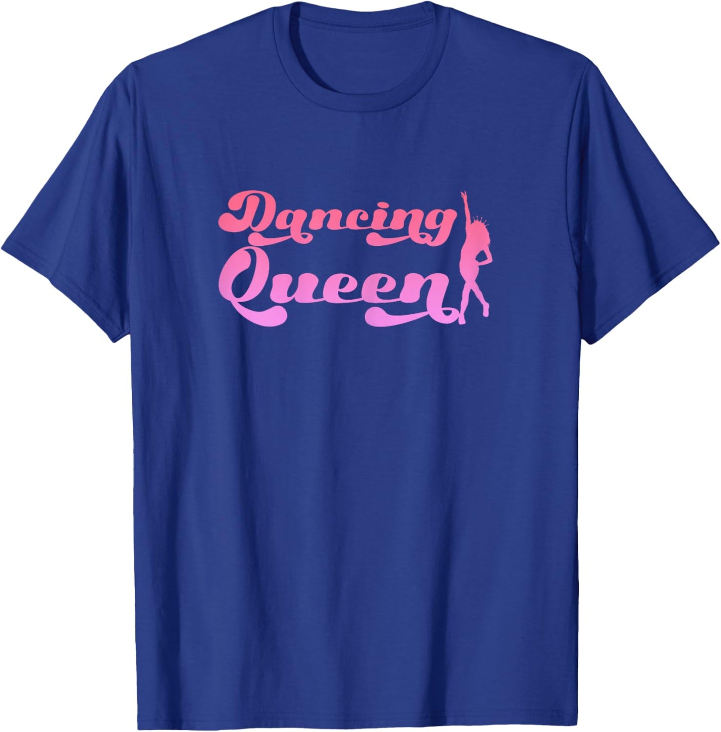 Women's Dancing Queen | Dance Music | Party Dancer , black T-Shirt - T-Shirt | Royal