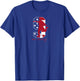 Mal Swanson 9: USWNT Players Association - USA Soccer T-Shirt - T-Shirt | Royal