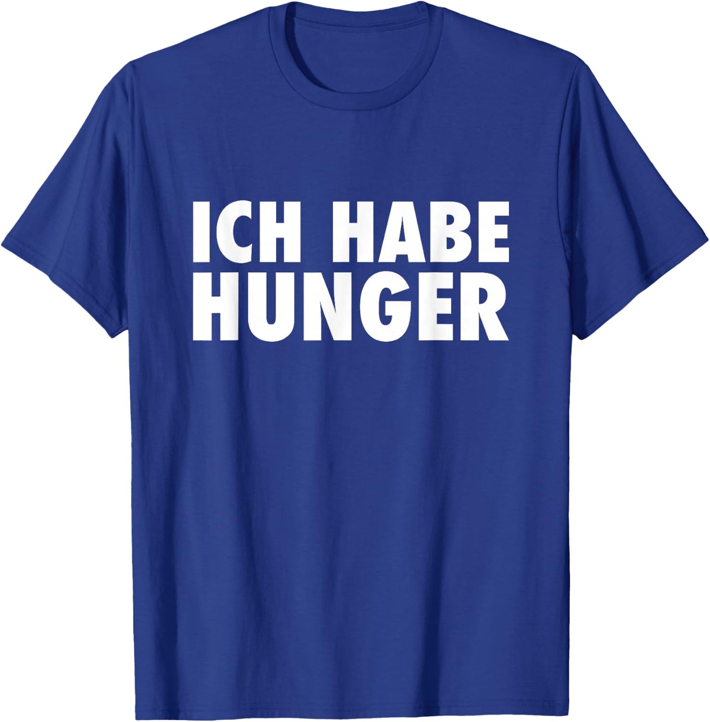 with German Text "Ich Habe H, black T-Shirt - T-Shirt | Royal
