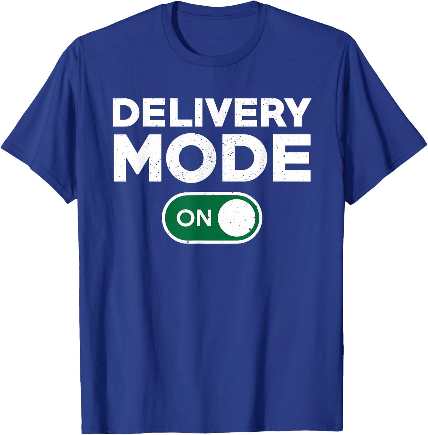 Funny Delivery Driver Costume Delivery Mode Courier T-Shirt - T-Shirt | Royal