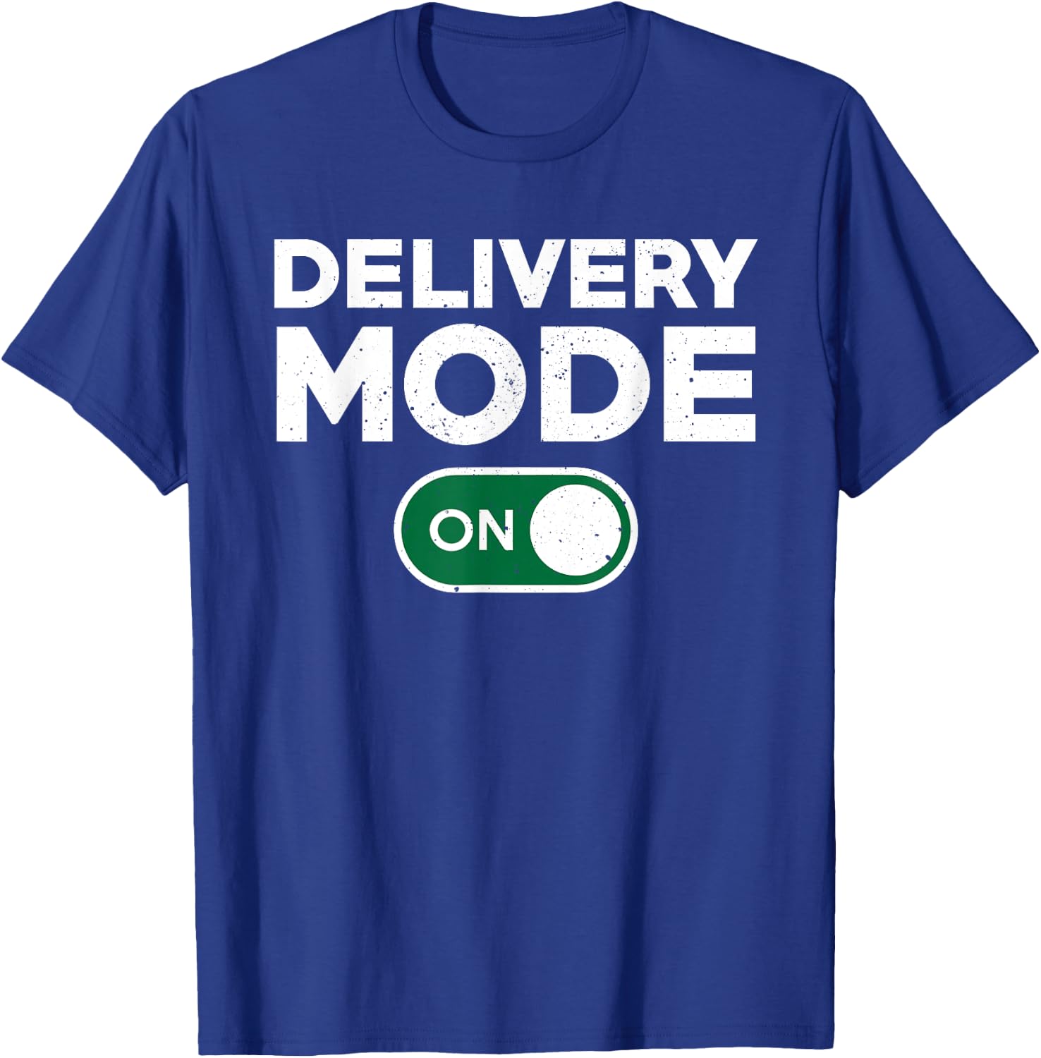 Funny Delivery Driver Costume Delivery Mode Courier T-Shirt - T-Shirt | Royal