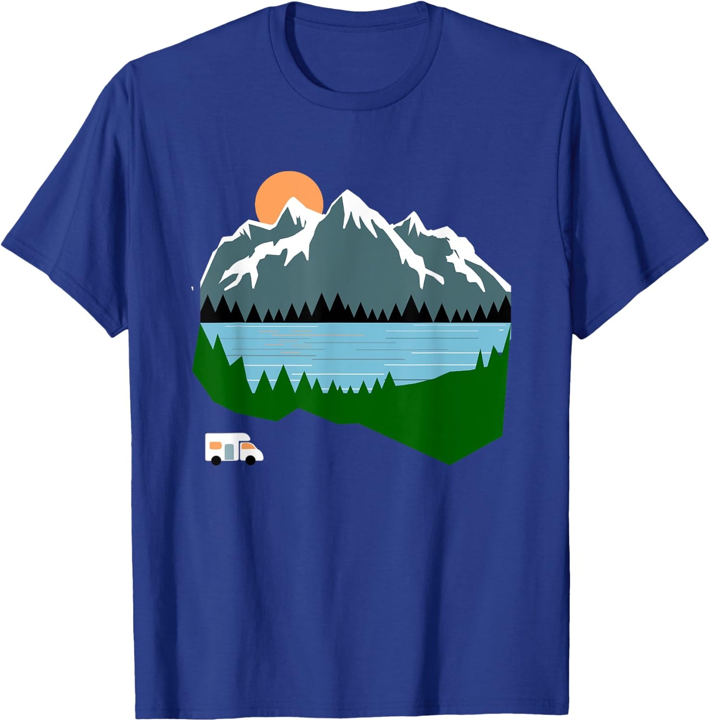 Camper T-Shirt - T-Shirt | Royal