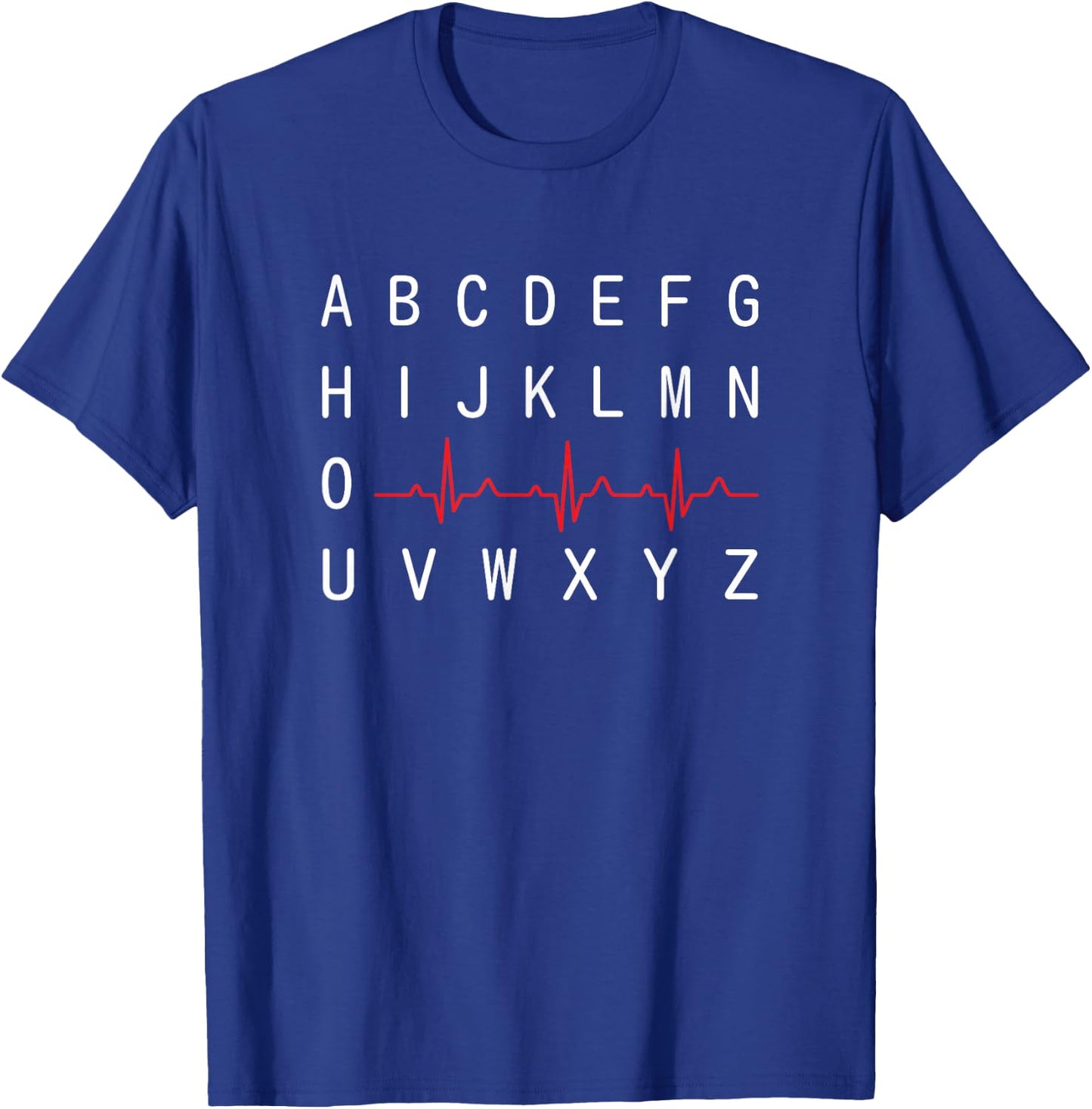 PQRST Nurse Shirt Nursing Student Gift T-Shirt - T-Shirt | Royal