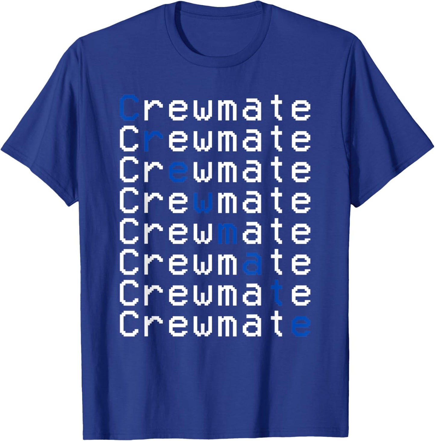 Kinda Sus Crewmate Shirt Kids Adults Gamer Novelty Crewmate T-Shirt - T-Shirt | Royal