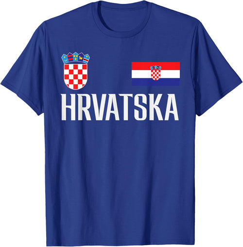 Croatia Flag Hrvatska Football Soccer Fan Men Women Kids