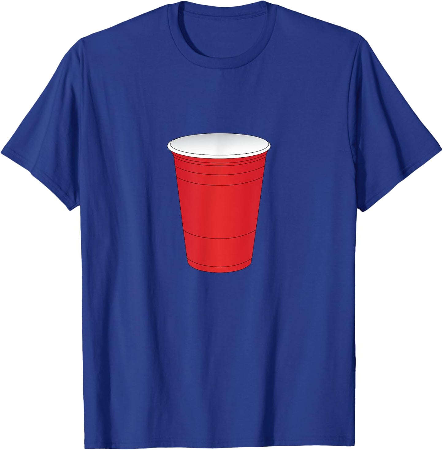 Red Cup Frat Sorority College Beer Pong Party T-Shirt - T-Shirt | Royal
