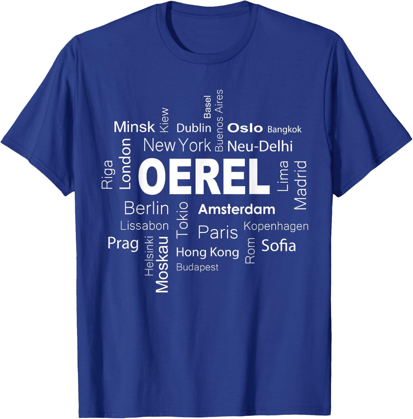 Oerel - New York - Berlin - Oerel meine Hauptstadt T-Shirt - T-Shirt | Royal