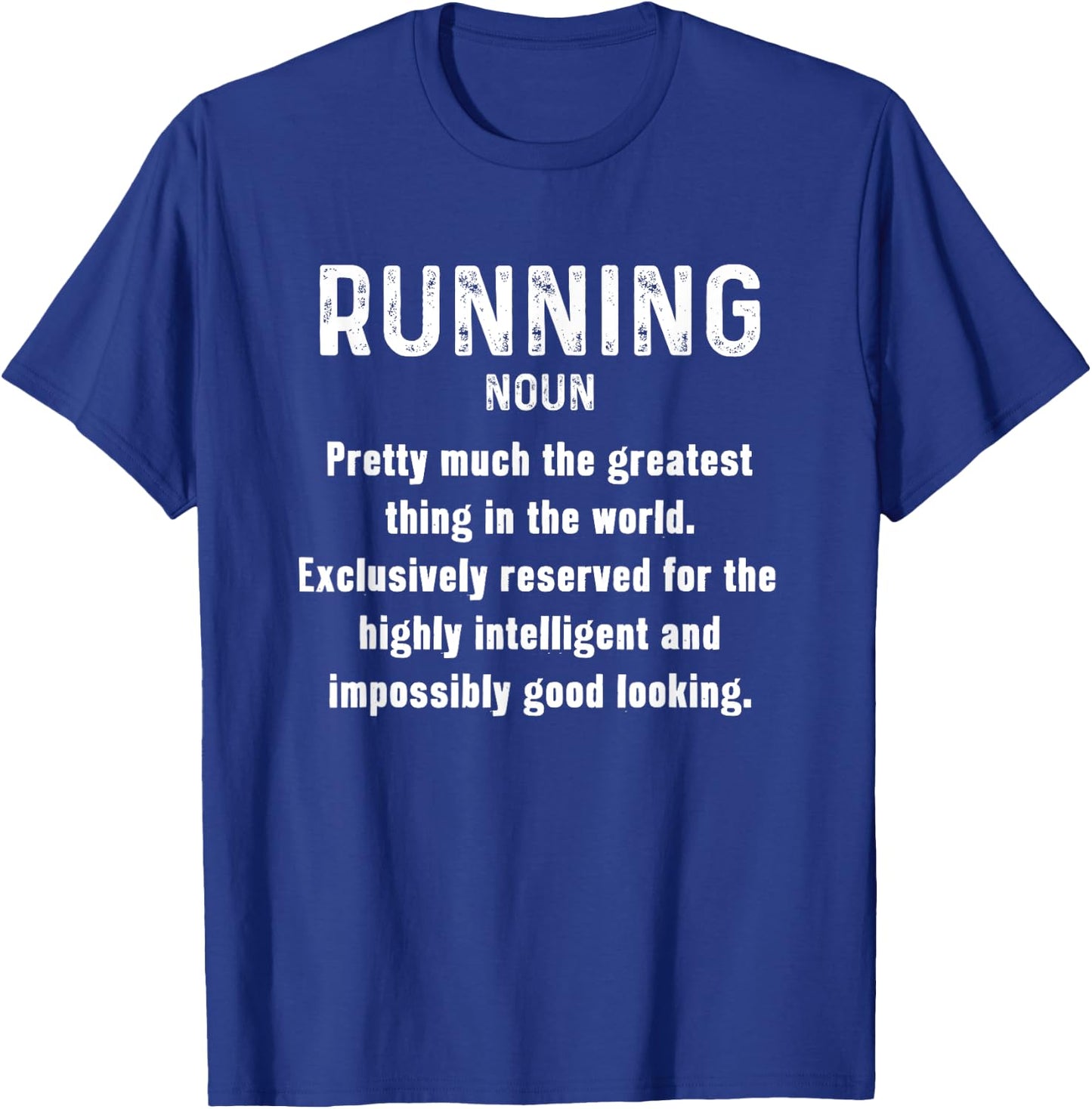 Running Funny Definition Funny 5k Marathon Runner T-Shirt - T-Shirt | Royal