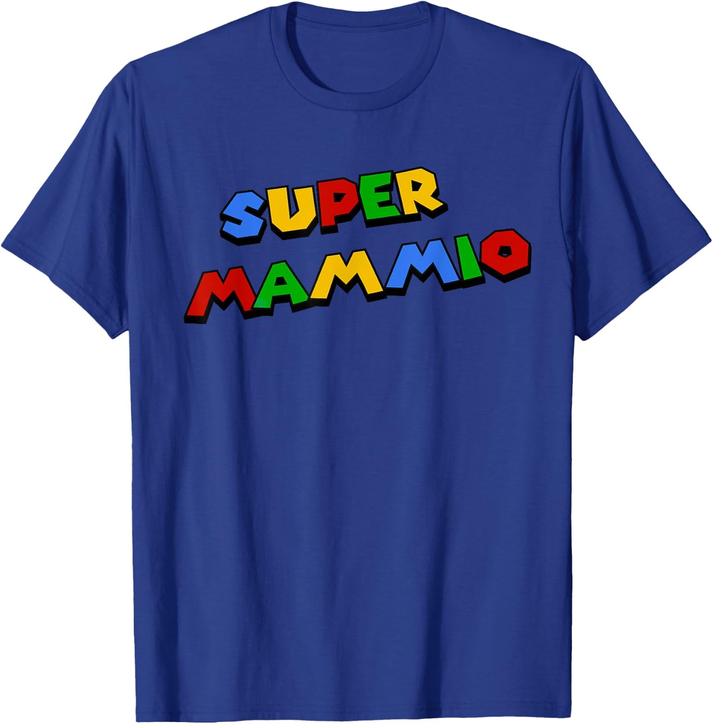 Damen Super Mammio Lustig Nerdy Mama Mutter T-Shirt - T-Shirt | Royal