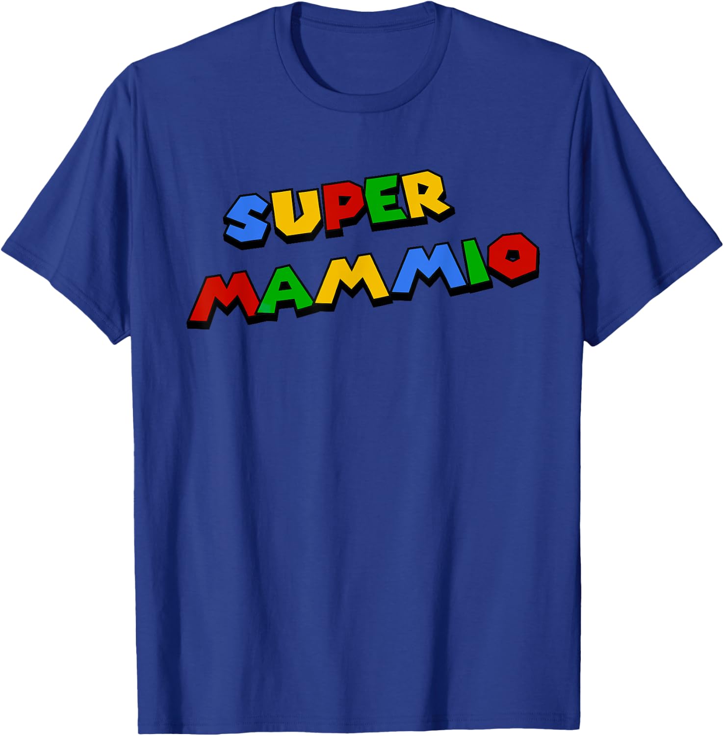 Damen Super Mammio Lustig Nerdy Mama Mutter T-Shirt - T-Shirt | Royal