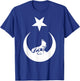 Türkisches Bozkurt Grey Wolf Flag Shirt T-Shirt - T-Shirt | Royal