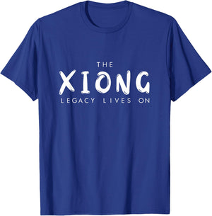 Hmong Xiong Legacy Lives on Family Reunion Vacation T-Shirt - T-Shirt | Royal