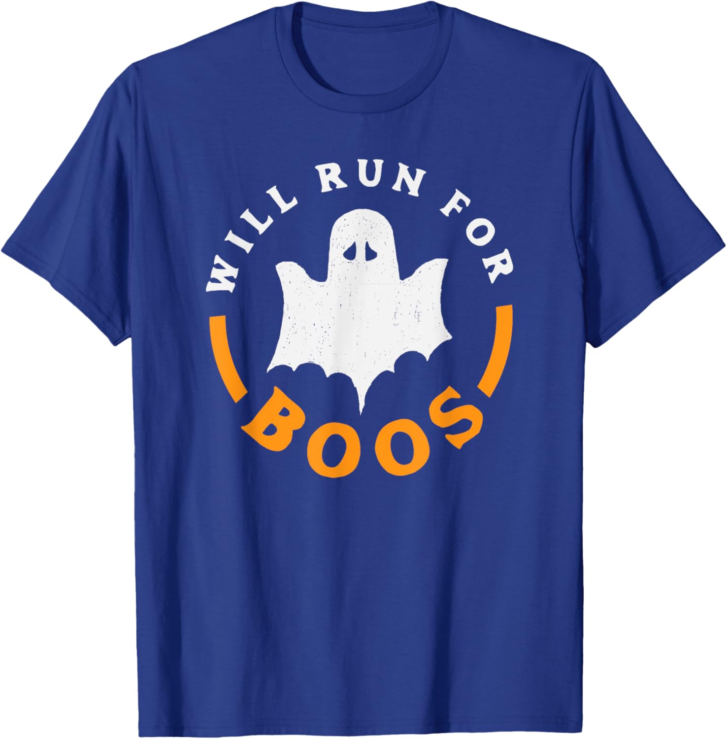 Will Run For Boos - Halloween Runner T-Shirt - T-Shirt | Royal