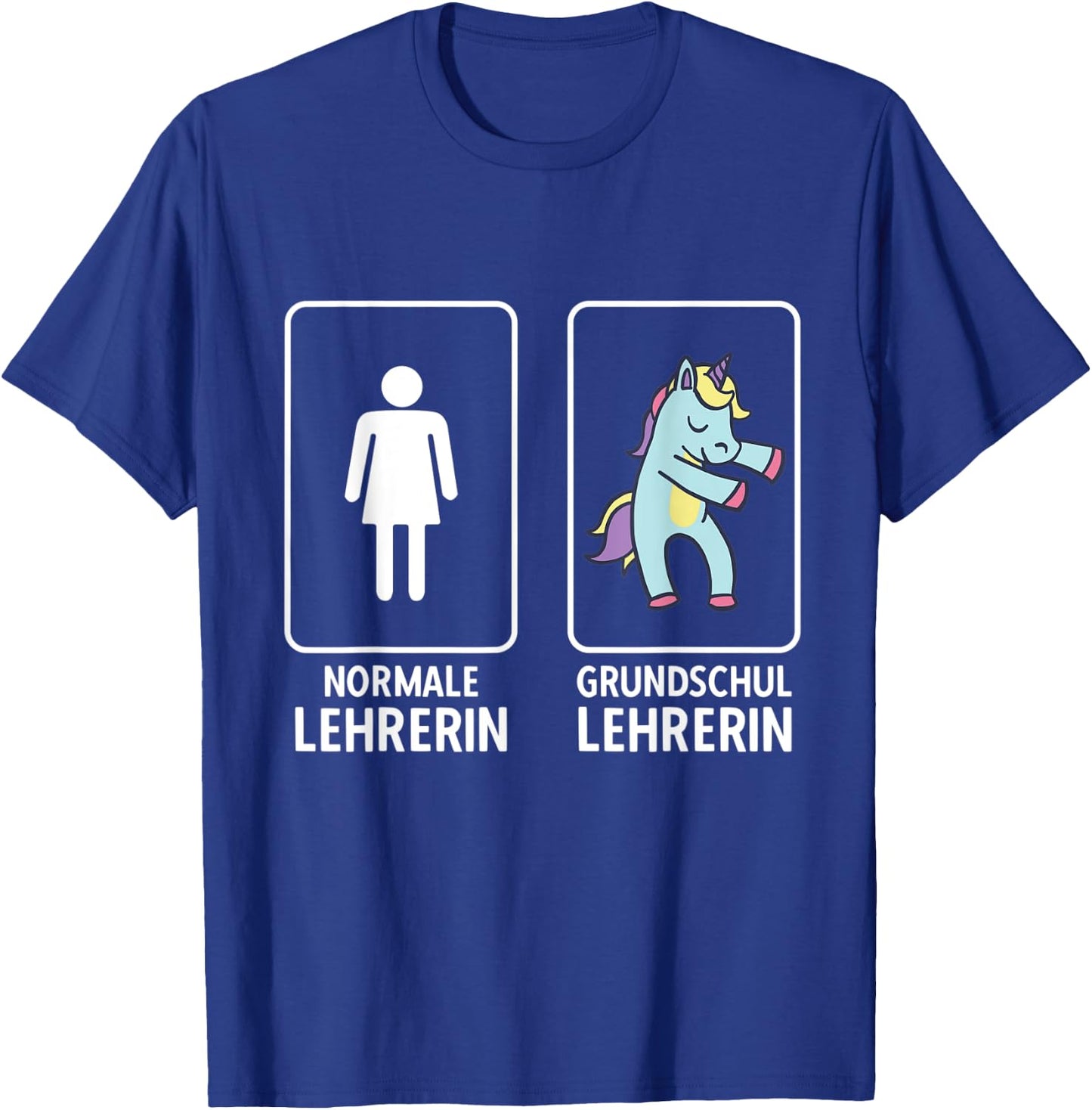 Grundschullehrerin Geschenk Referendariat Prüfung T-Shirt - T-Shirt | Royal