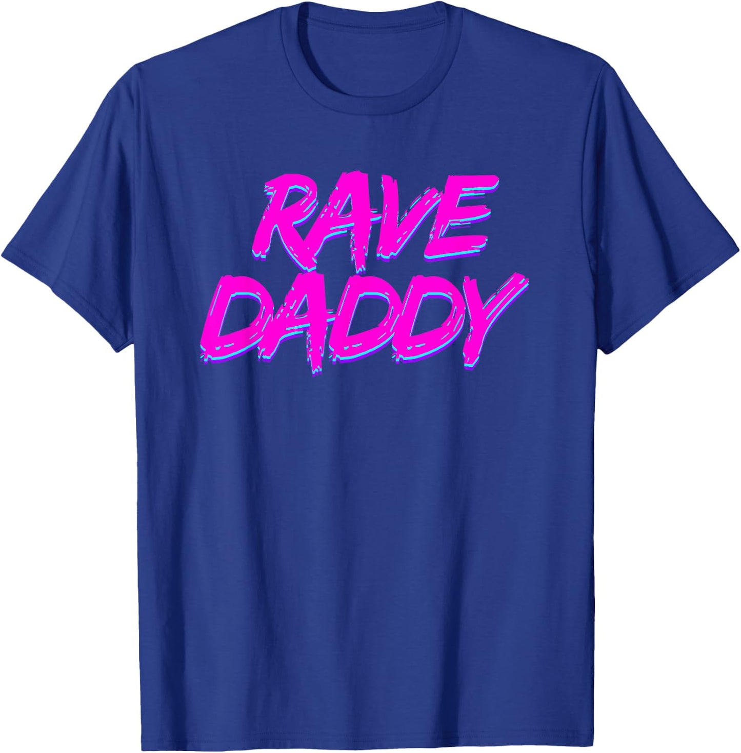Rave Daddy Techno Rave Festival Party EDM Dance Bass Herren T-Shirt - T-Shirt | Royal