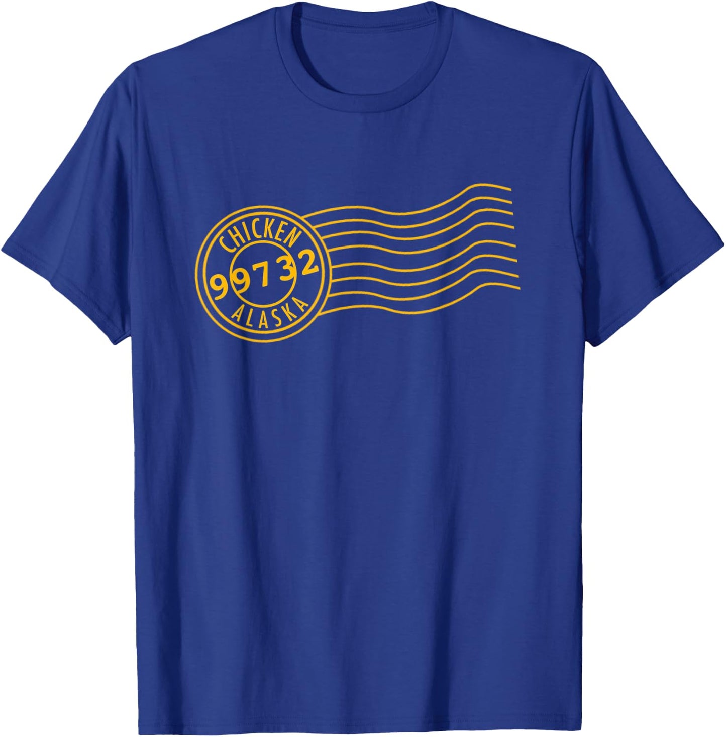Postleitzahl, Motiv: Huhn Alaska T-Shirt - T-Shirt | Royal