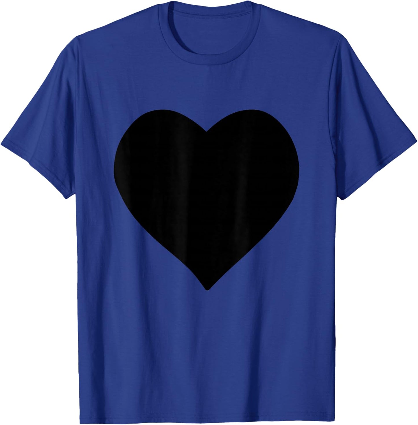 Big Black Heart T-Shirt - T-Shirt | Royal