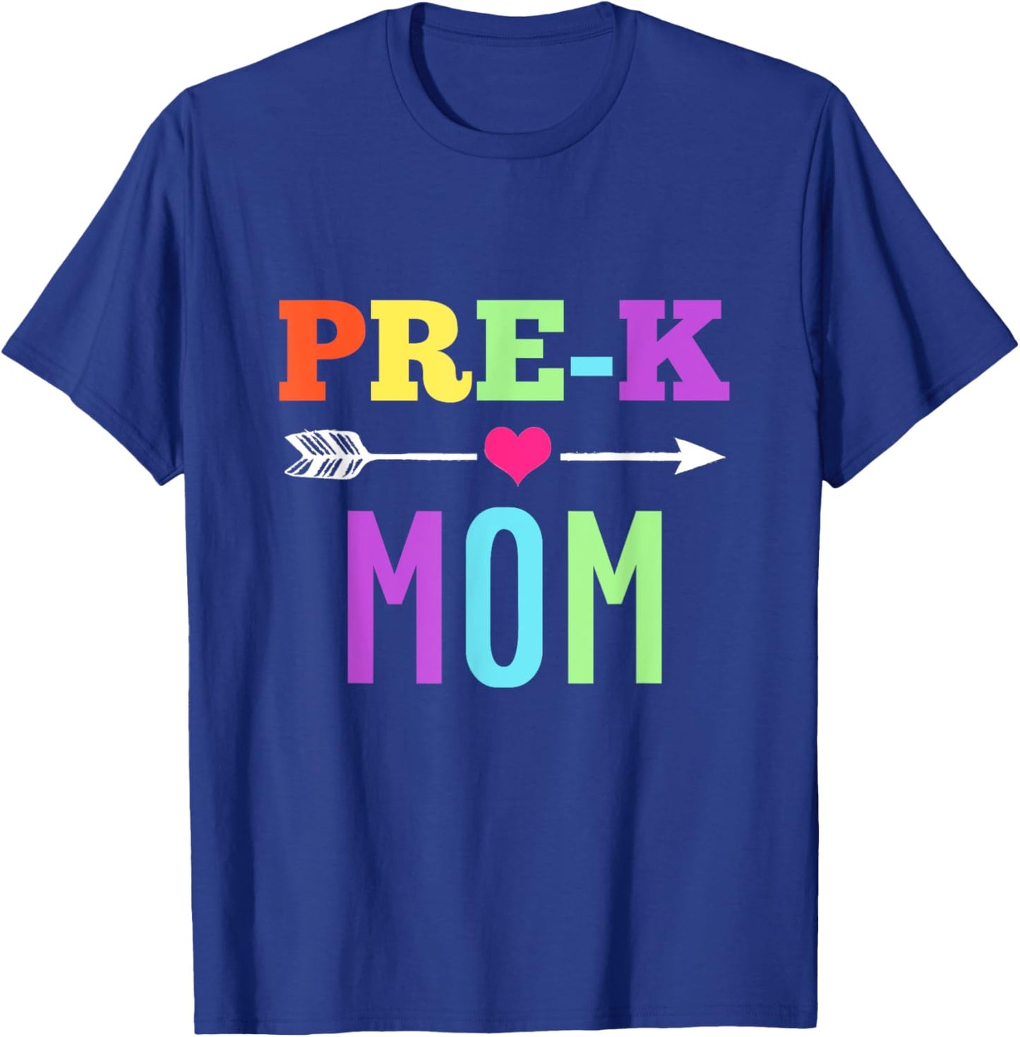 Pre K Mom - Awesome Back To School Mother T-Shirt - T-Shirt | Royal
