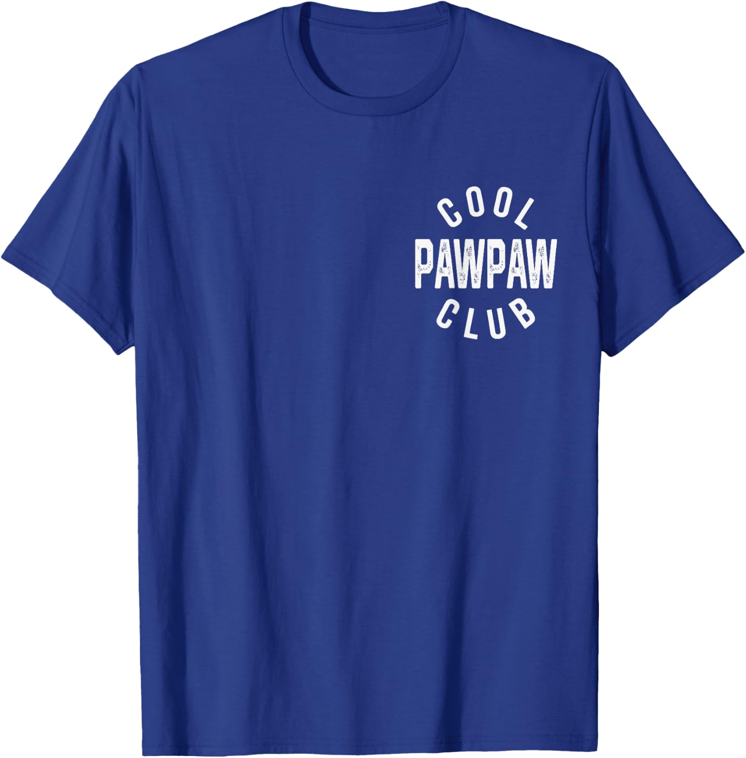 Cool Pawpaw Club Retro Vintage Graphic T-Shirt - T-Shirt | Royal