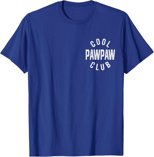 Cool Pawpaw Club Retro Vintage Graphic T-Shirt - T-Shirt | Royal